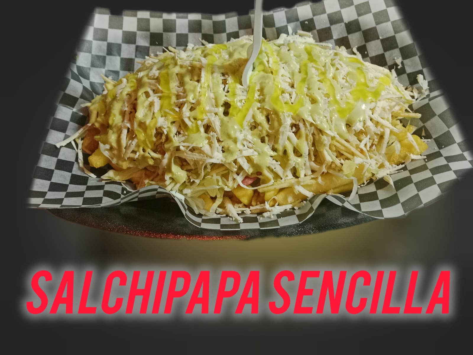 Salchipapa Sencilla